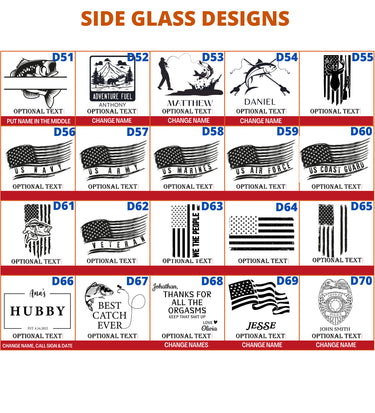 Dad Since  Rocks Glass | Custom Whiskey Glasses